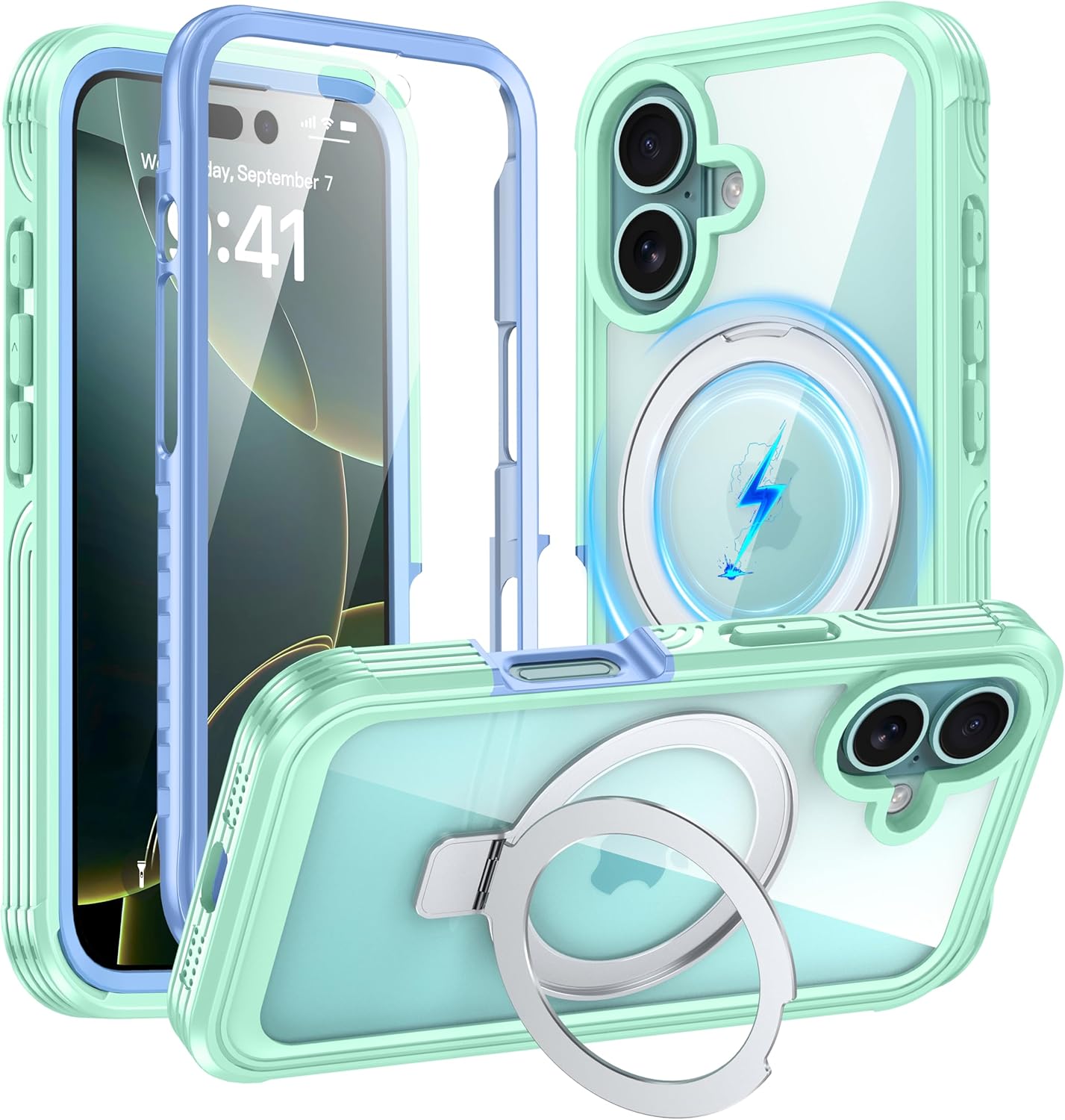 GUSTAVE | Magnetic Stand for iPhone 16 Series Case