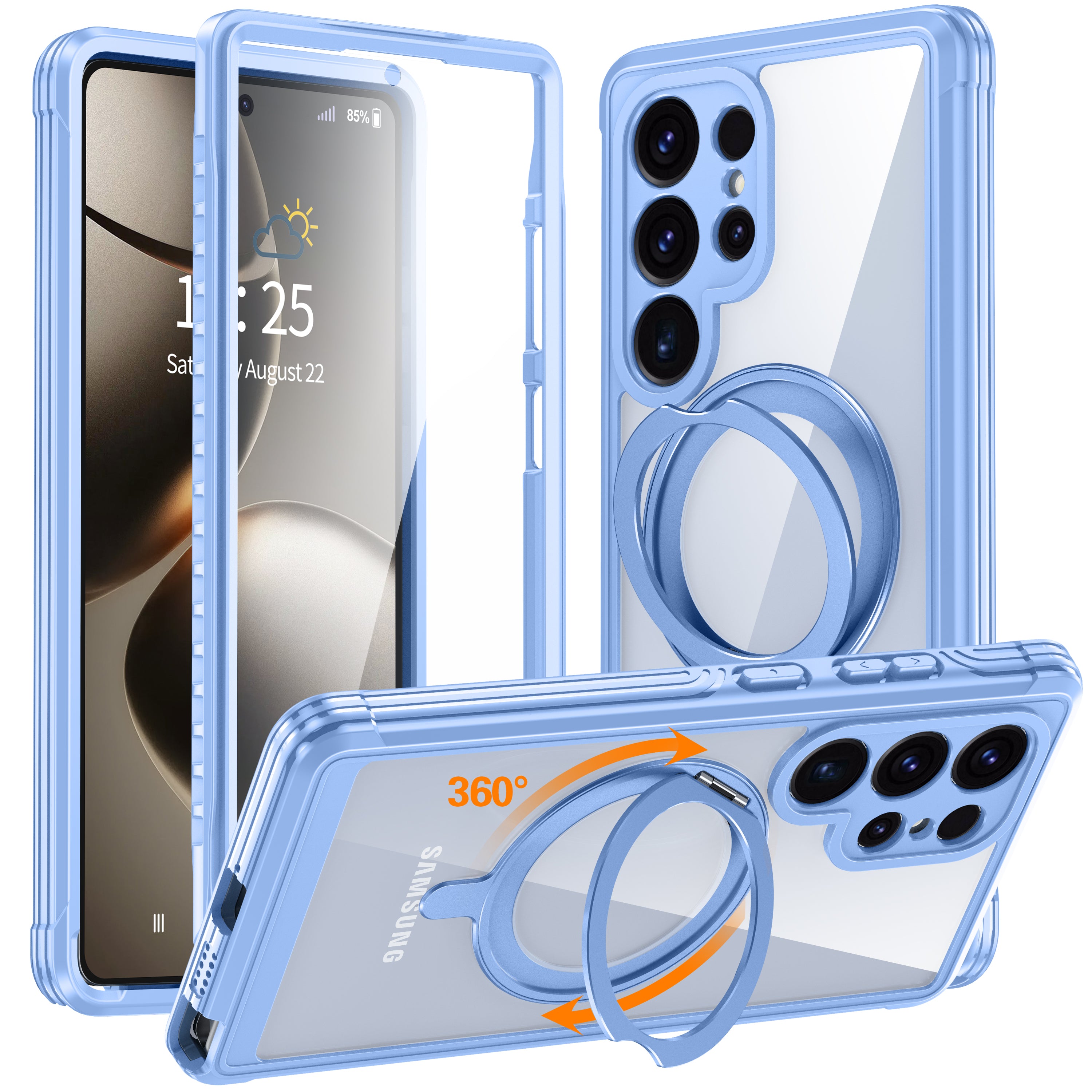 GUSTAVE | Magnetic stand for Samsung Galaxy S25 Series Case