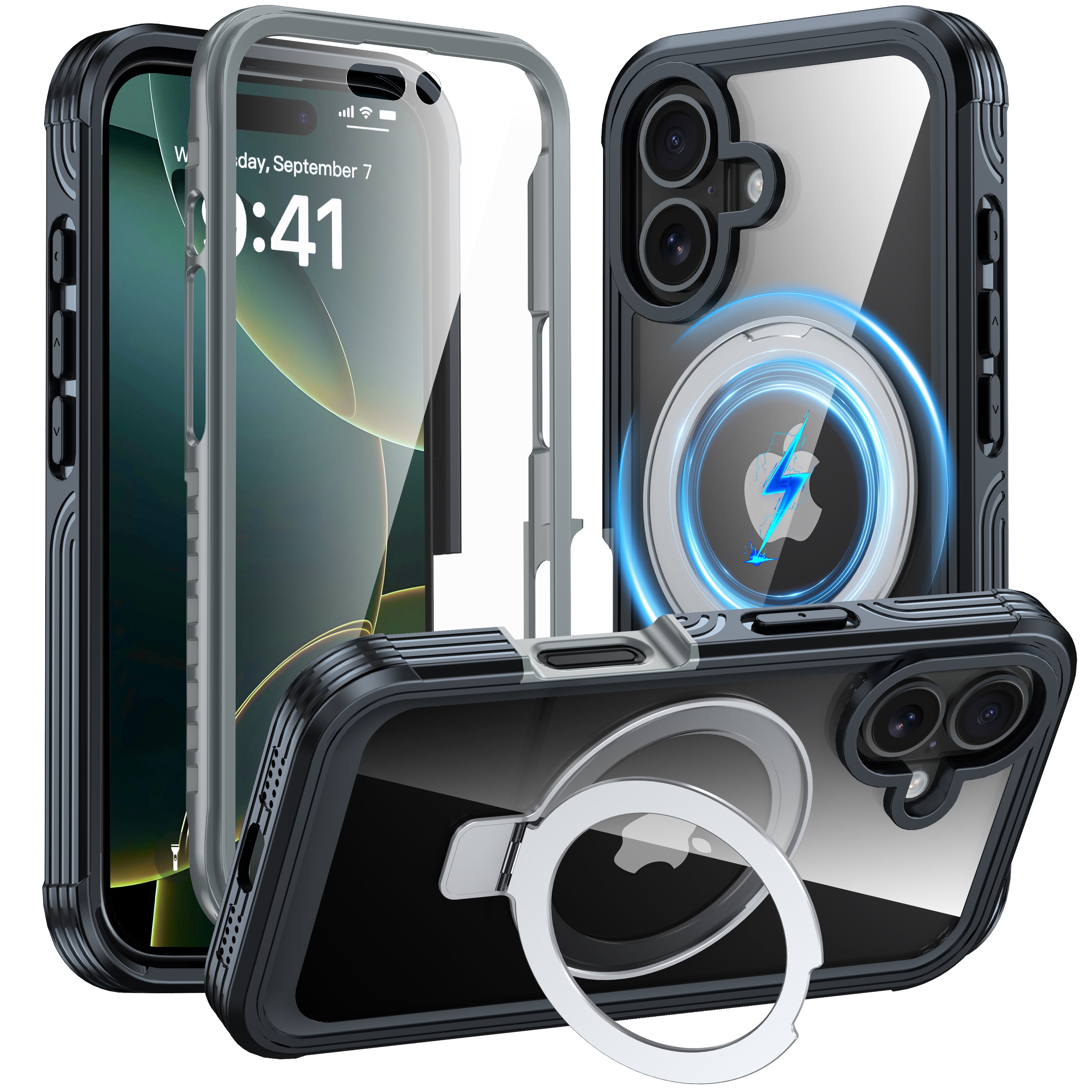 GUSTAVE | Magnetic Stand for iPhone 16 Series Case