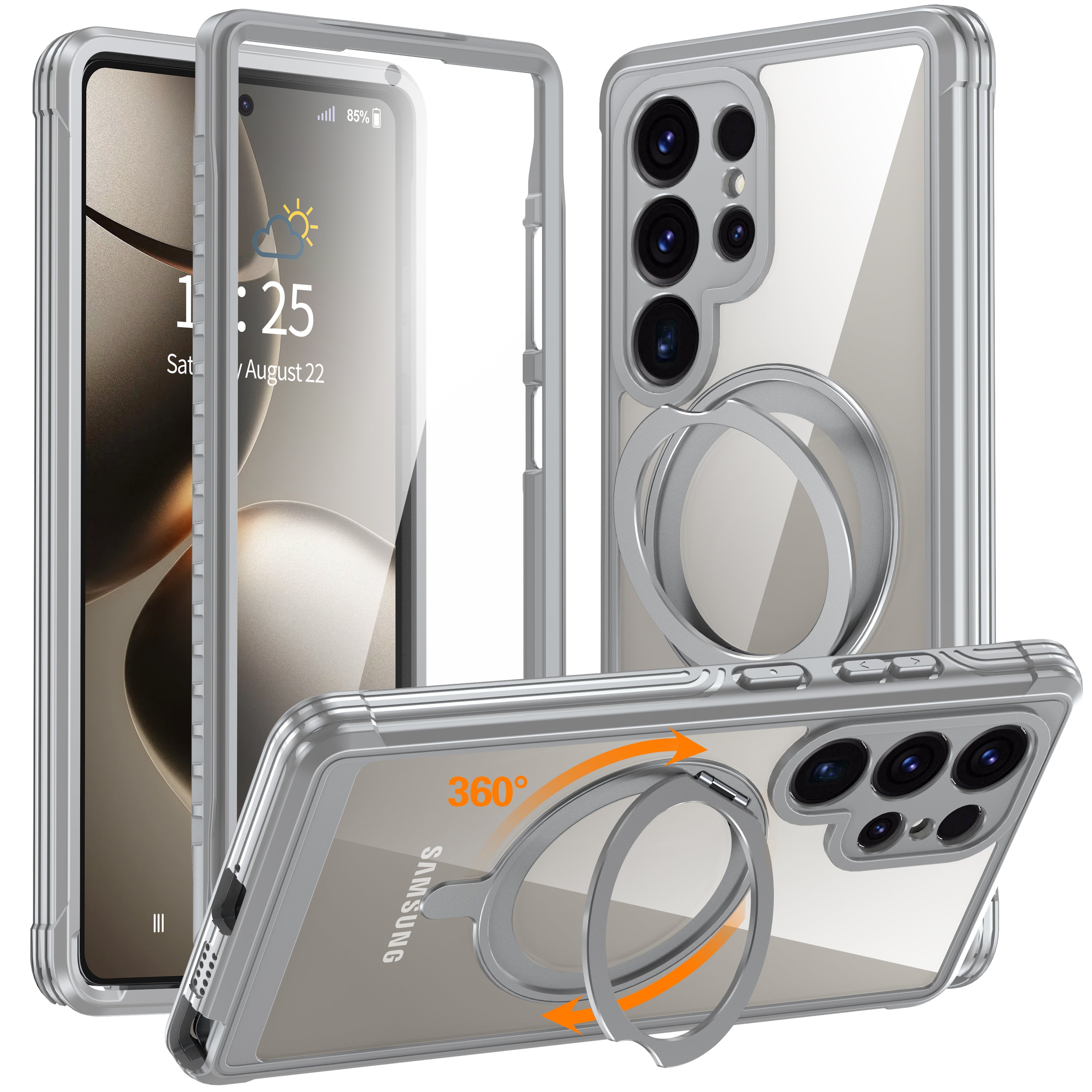 GUSTAVE | Magnetic stand for Samsung Galaxy S25 Series Case