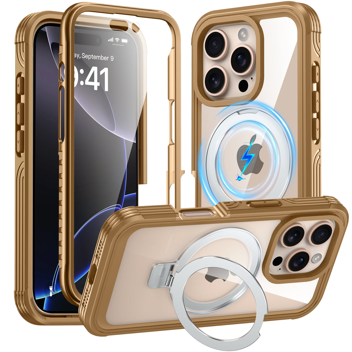 GUSTAVE | Magnetic Stand for iPhone 16 Pro Case