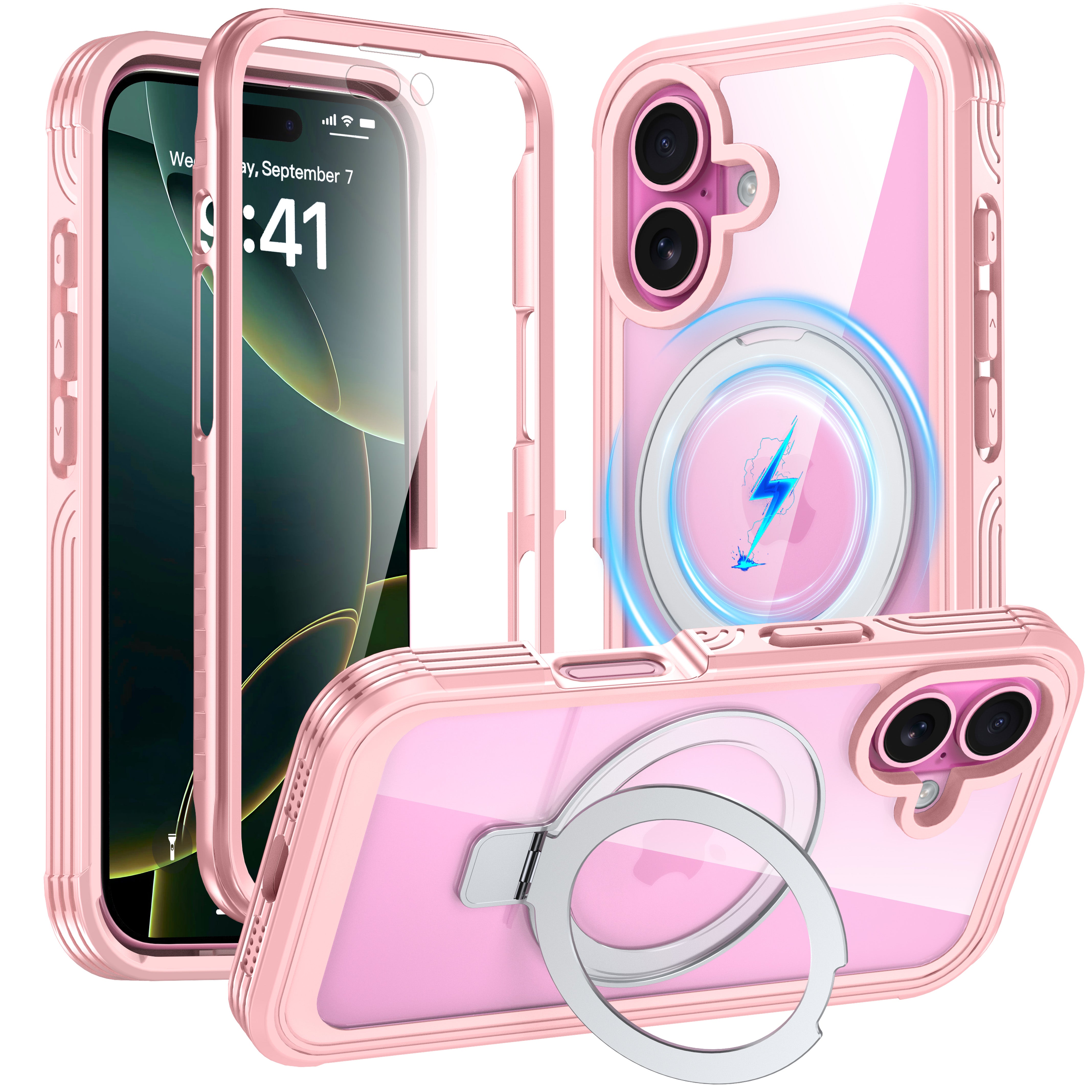 GUSTAVE | Magnetic Stand for iPhone 16 Series Case