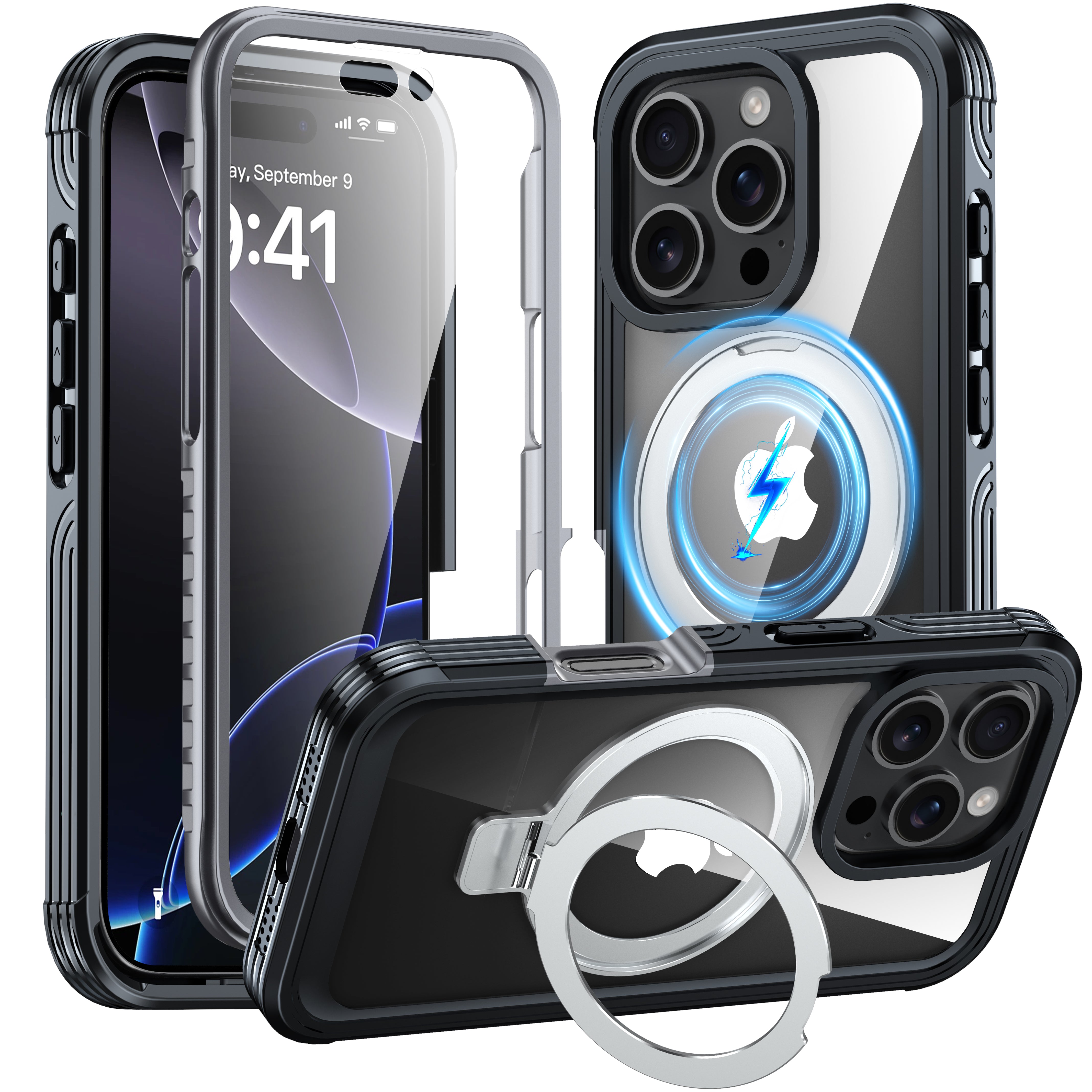 GUSTAVE | Magnetic Stand for iPhone 16 Pro Case