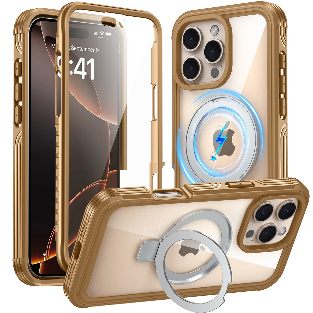 GUSTAVE | Magnetic Stand for iPhone 16 Pro Max Case