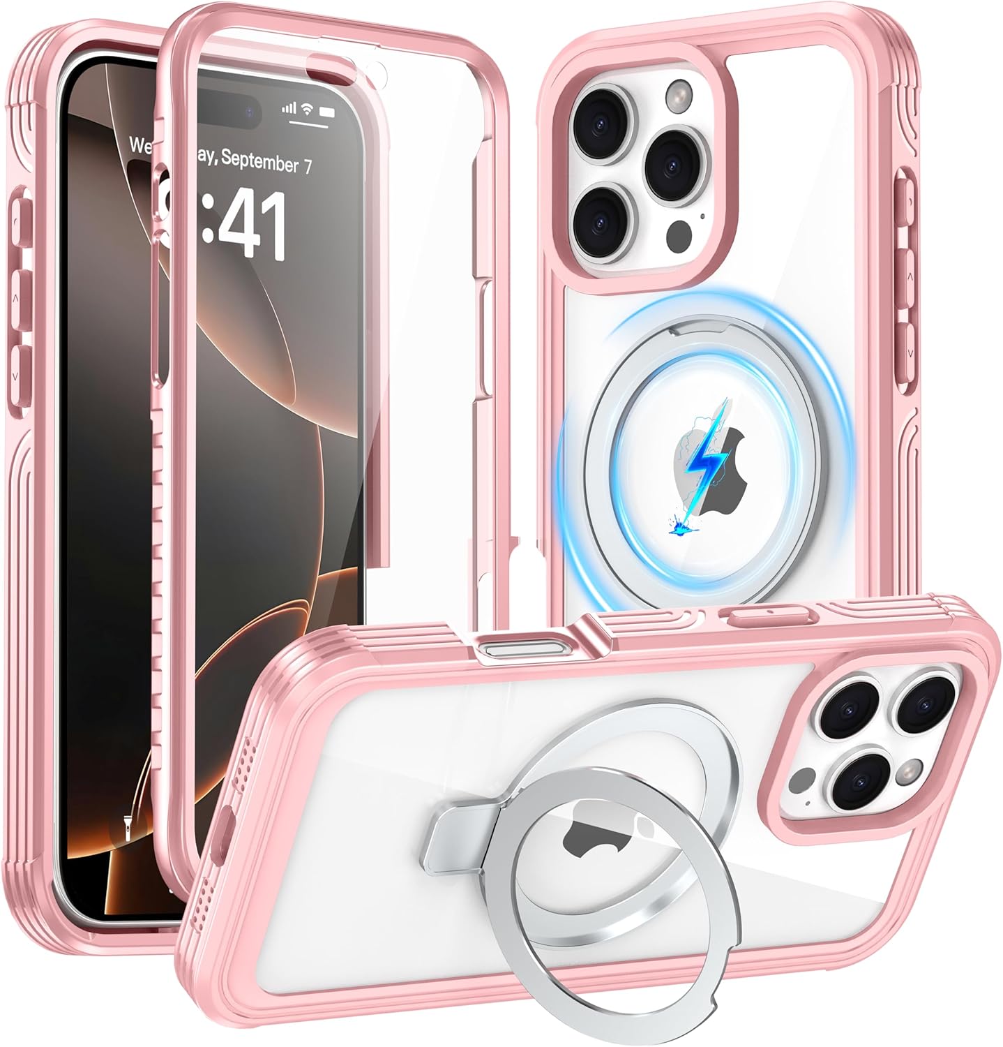GUSTAVE | Magnetic Stand for iPhone 16 Series Case