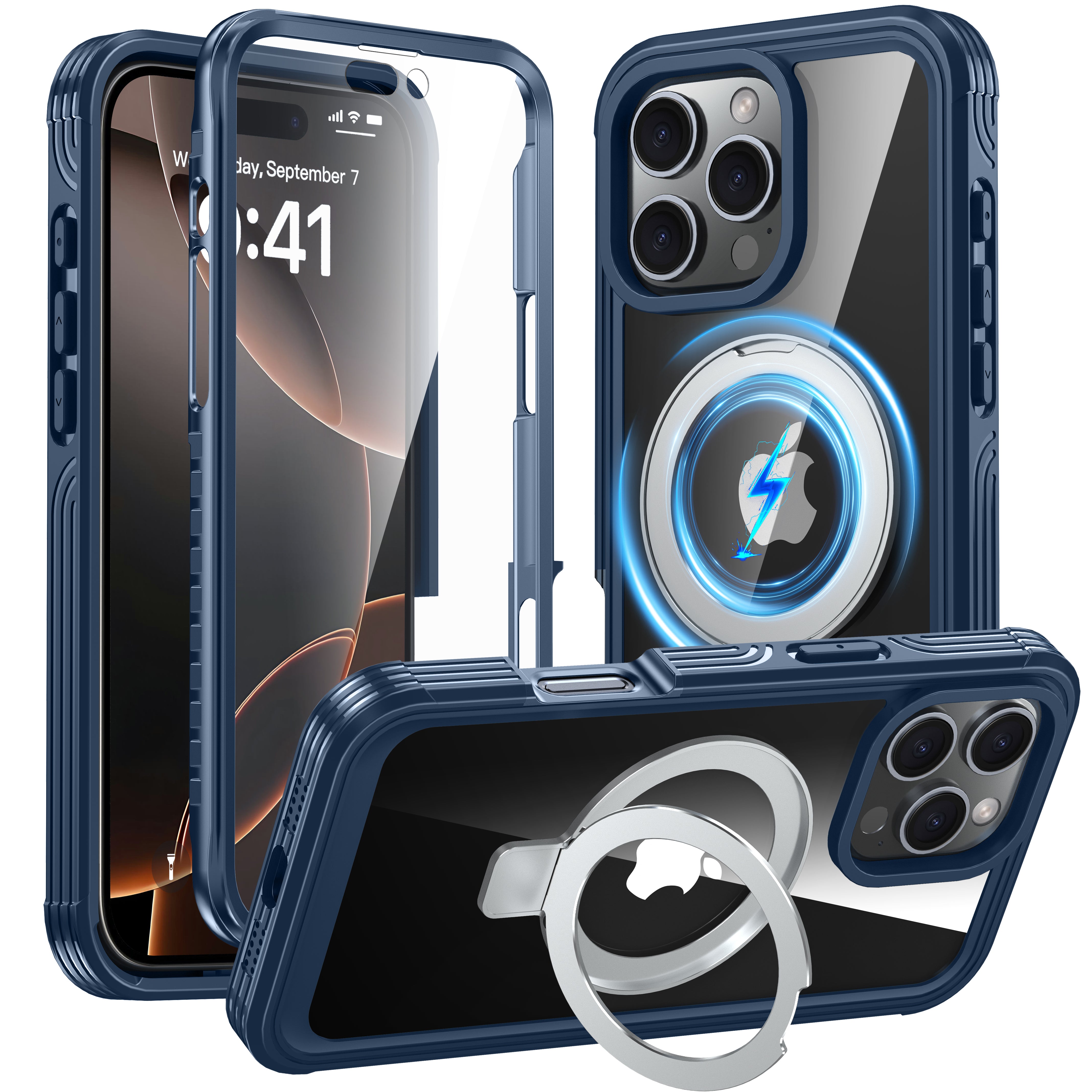 GUSTAVE | Magnetic Stand for iPhone 16 Pro Max Case