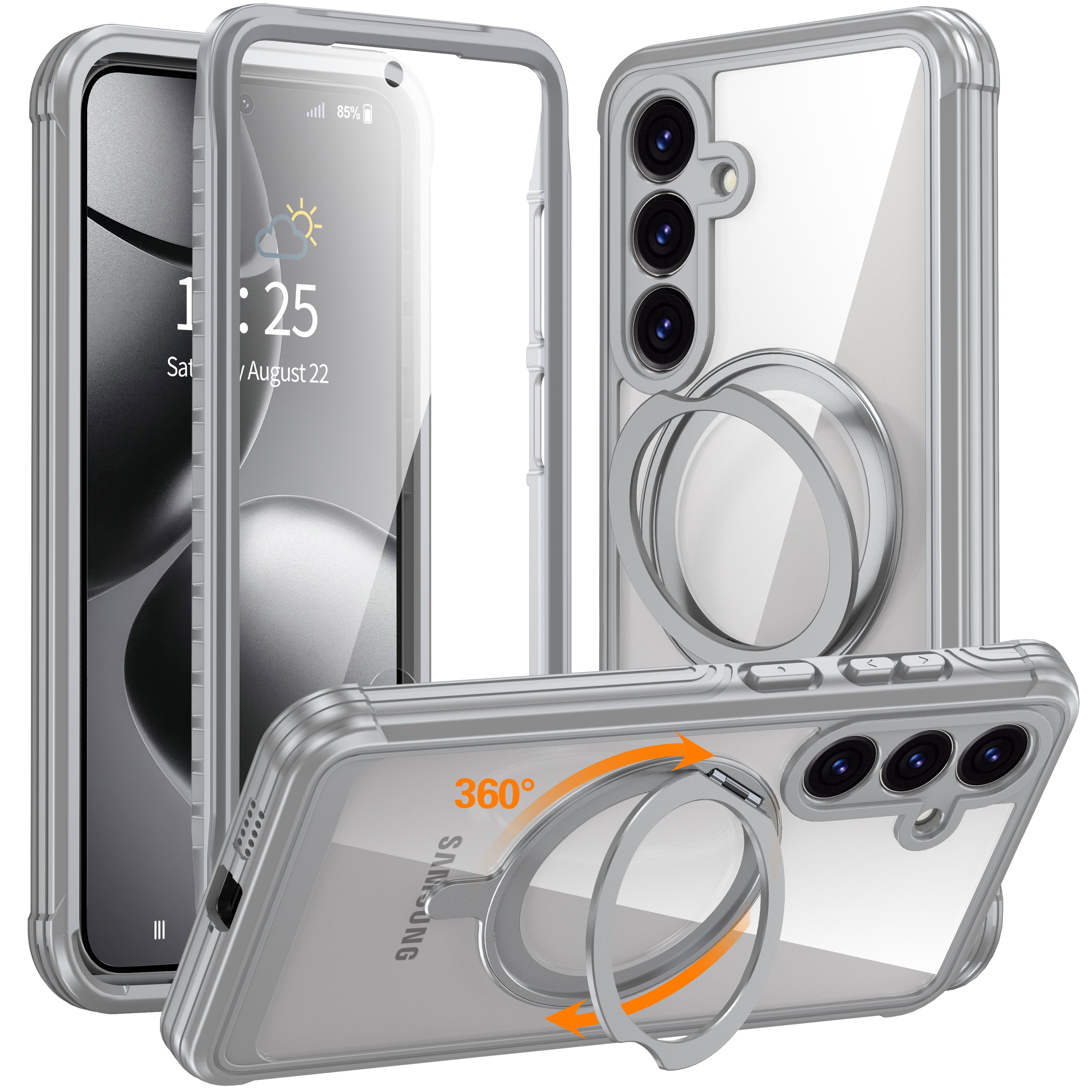 GUSTAVE | Magnetic stand for Samsung Galaxy S25+ Case