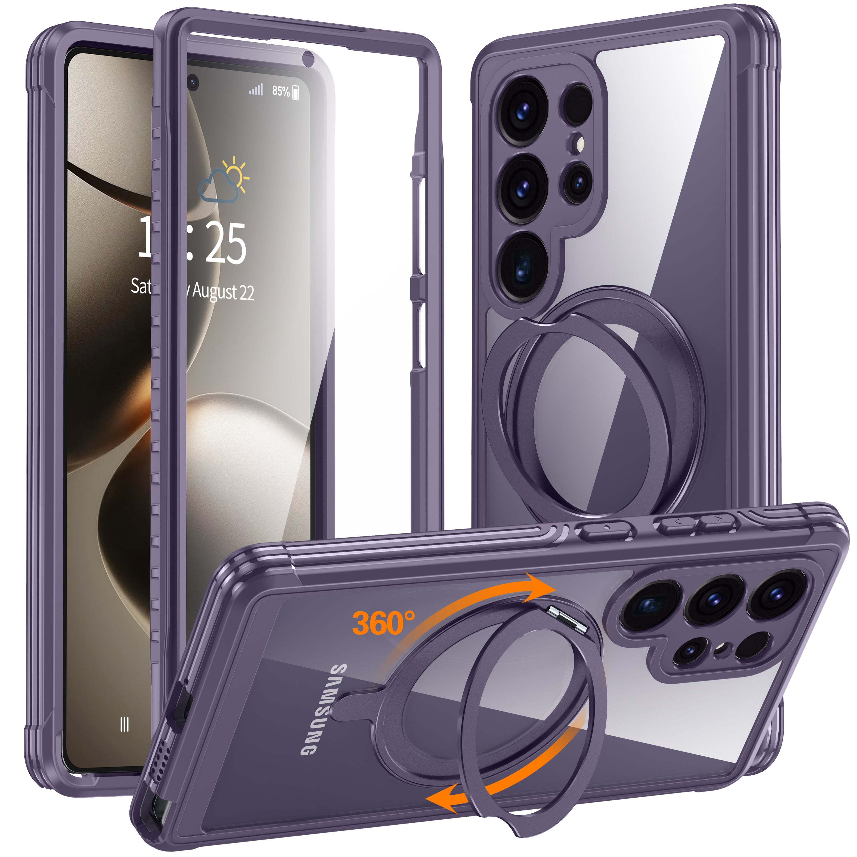 GUSTAVE | Magnetic stand for Samsung Galaxy S25 Series Case