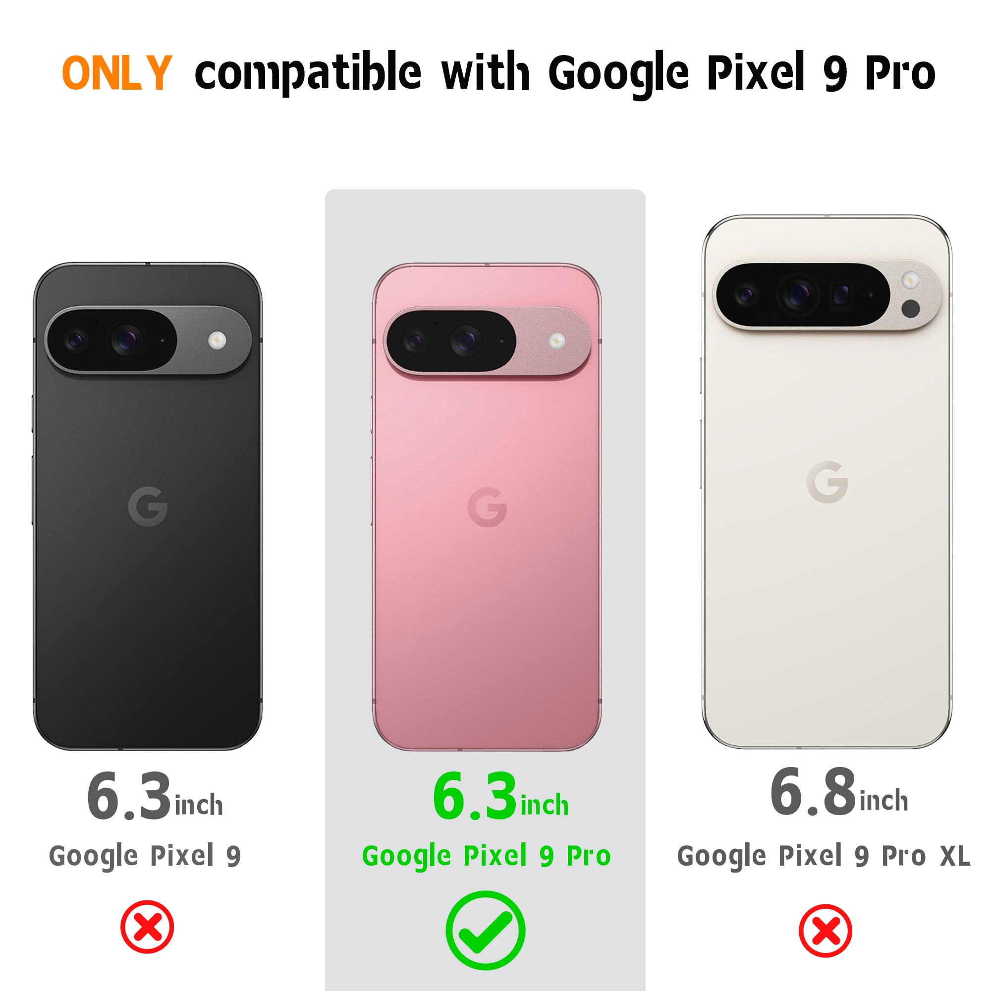 GUSTAVE | Magnetic Stand for Google Pixel 9 Pro Case