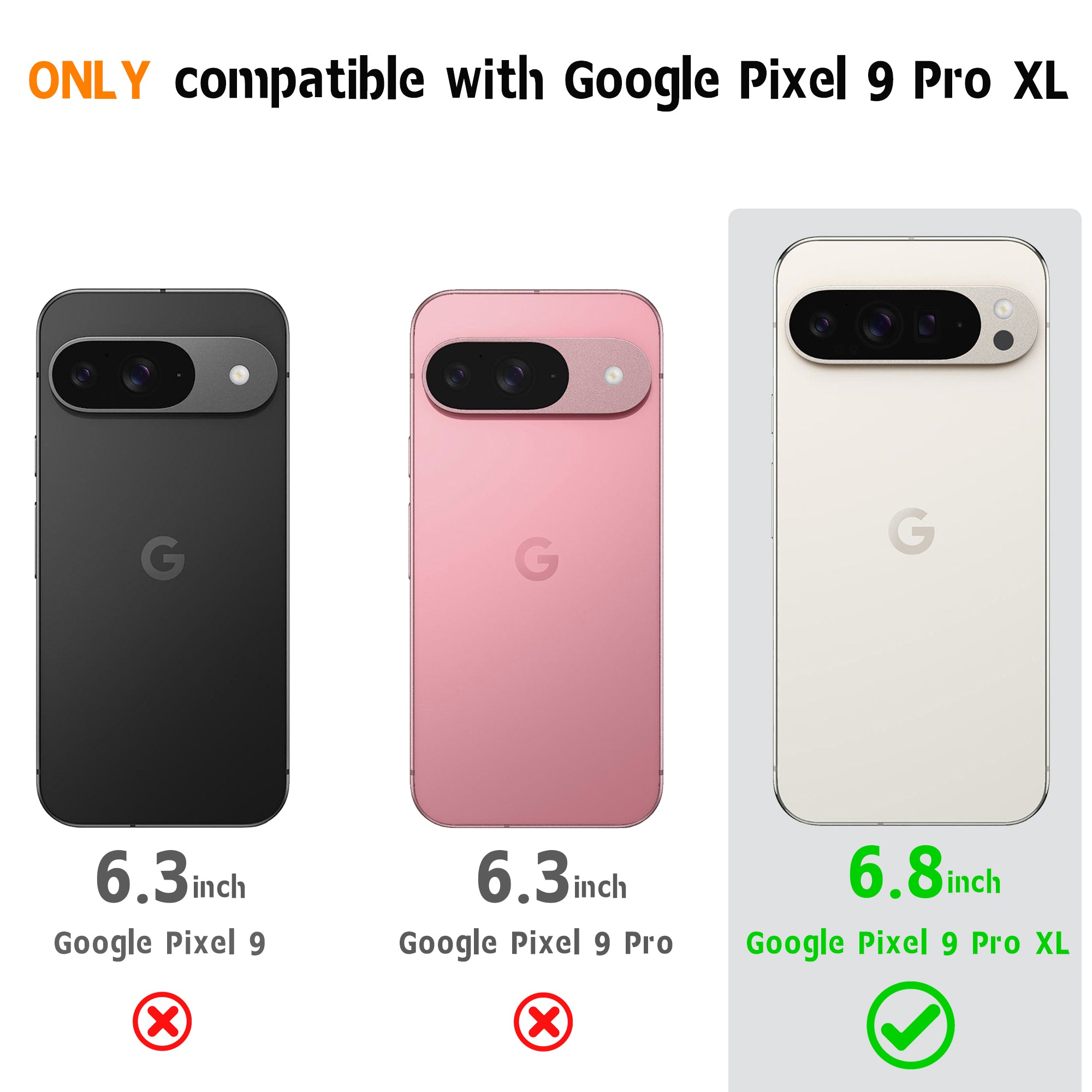 GUSTAVE | Magnetic Stand for Google Pixel 9 Pro XL Case